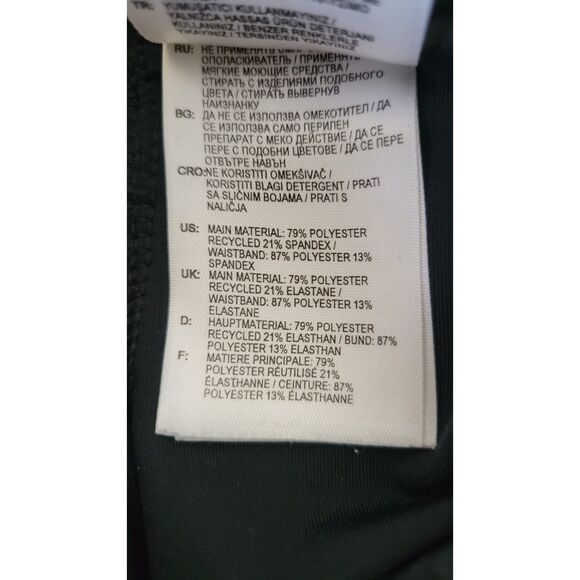 Adidas x Stella McCartney Black Crop Capri Running Leggings - Picture 5 of 7